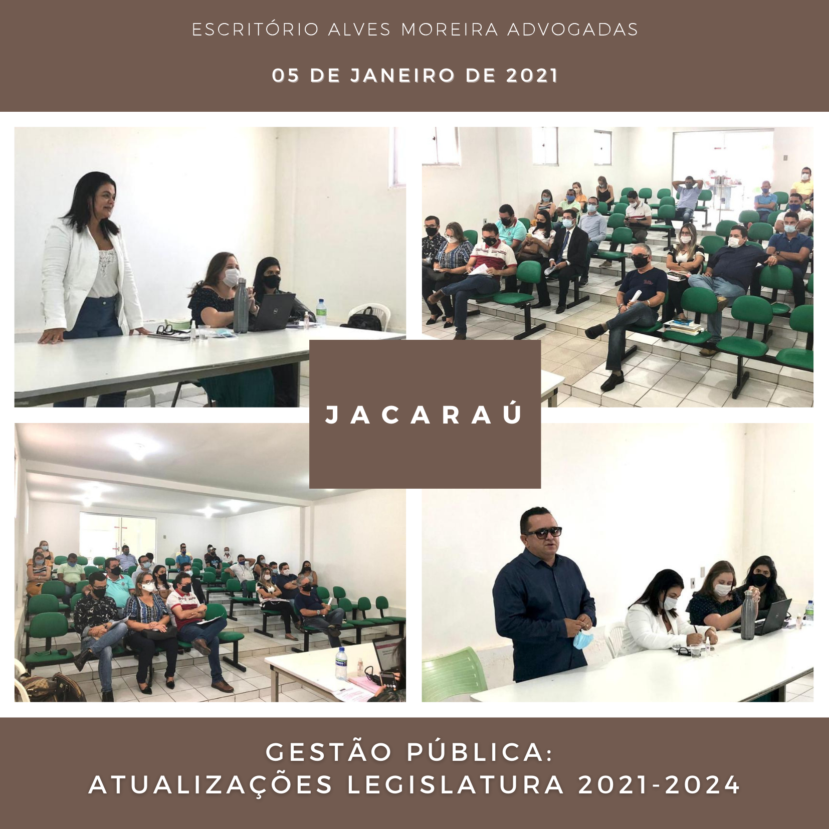 MunicÃ­pio de JacaraÃº e GestÃ£o PÃºblica: AtualizaÃ§Ãµes Legislatura 2021-2024